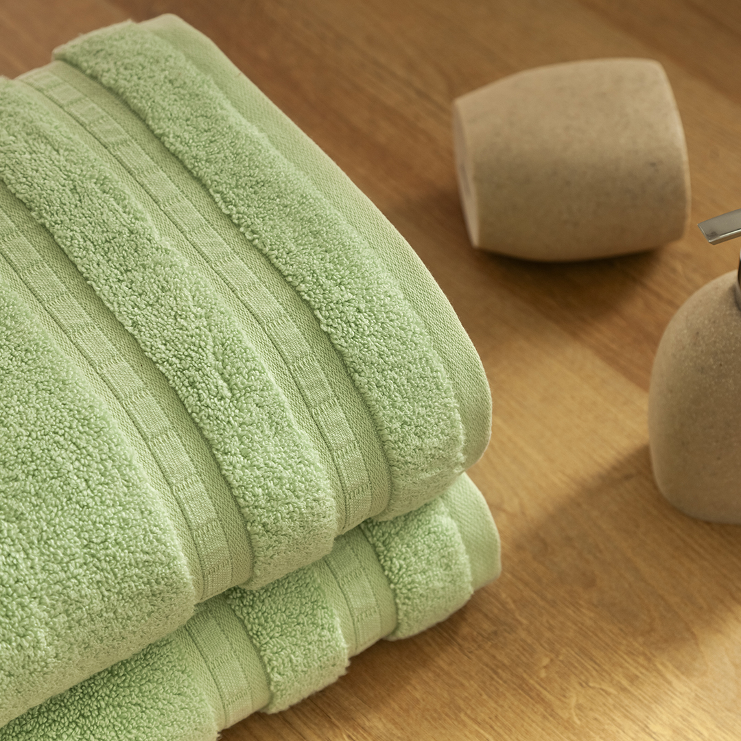 Toalla Bamboo 700 Gr Verde Manzana