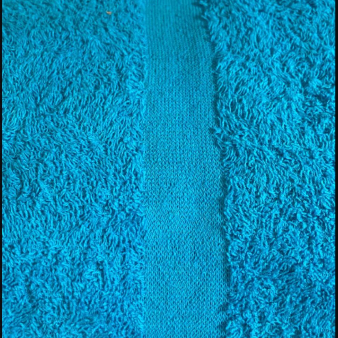 Toalla lisa Miratex  0.50 x 1.00  Turquesa