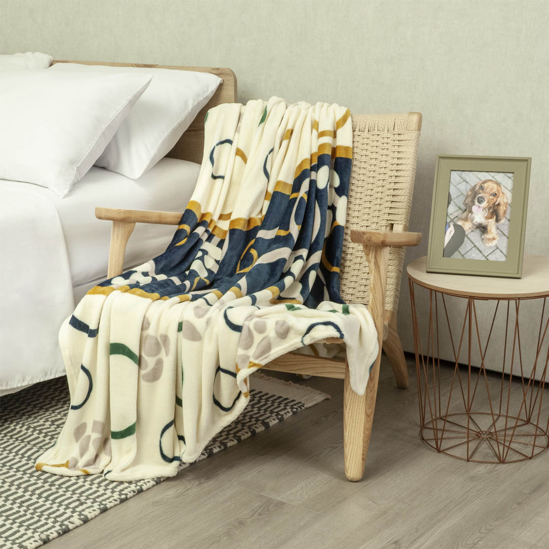 Cobija Piel De Durazno Órbita Nocturna