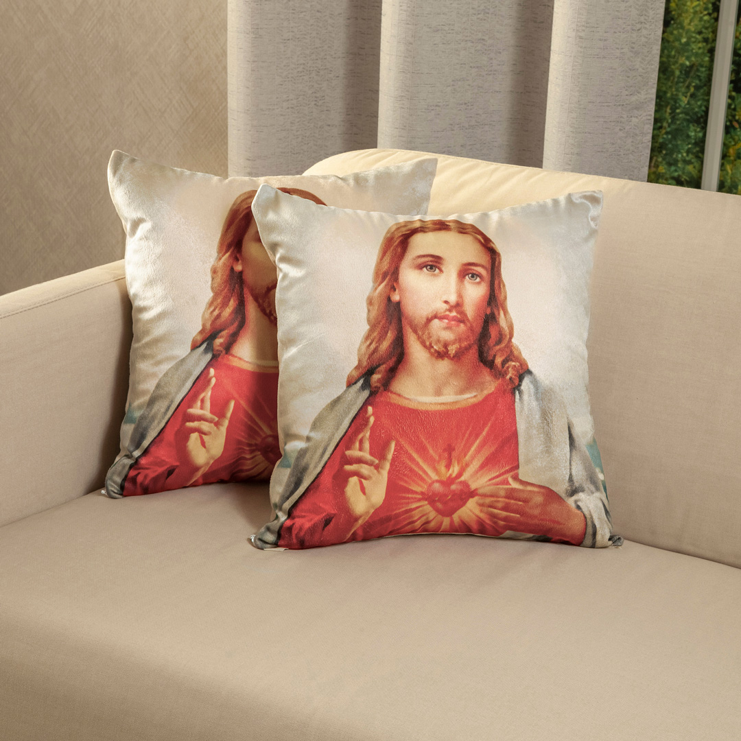 Cojines Jardín del Edén Sagrado Corazón