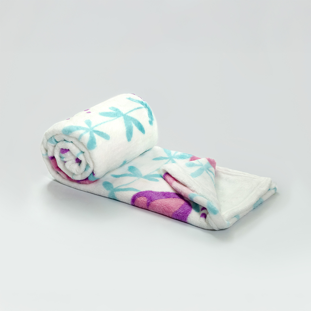 Cobija Viajera Tulipanes De Verano