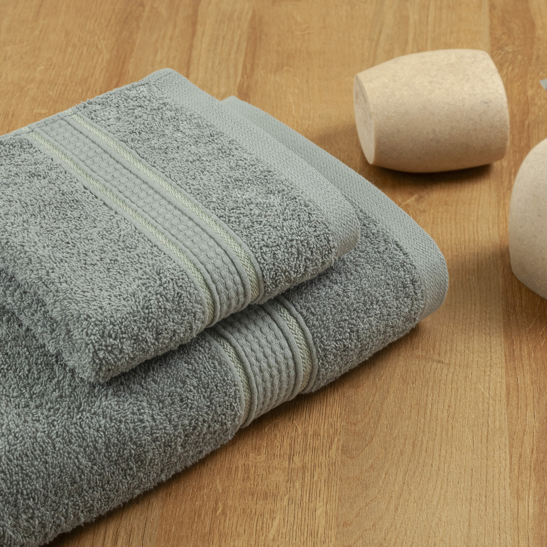 Toalla Senda 550g Gris Concreto