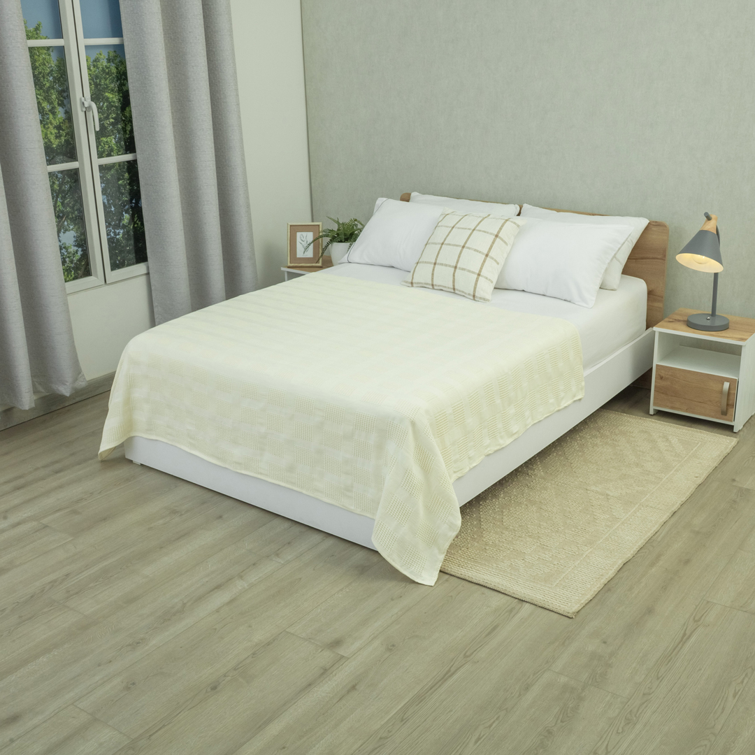 Sobrecama Elegant Beige