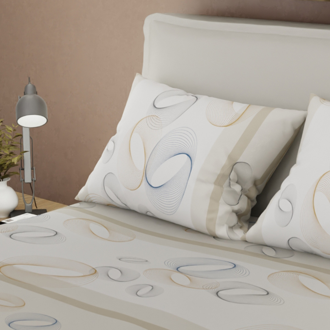 Juego De Sábanas Con Cortinas  Órbita Estelar