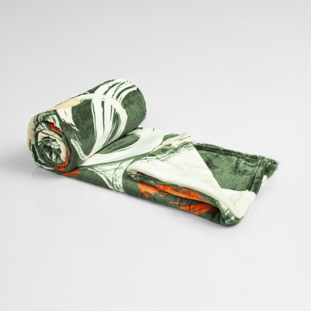 Cobija Viajera Círculos Armoniosos Verdes