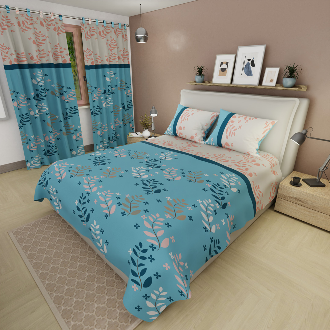 Juego de Sábanas Microfibra Suavizada Brisa Serena