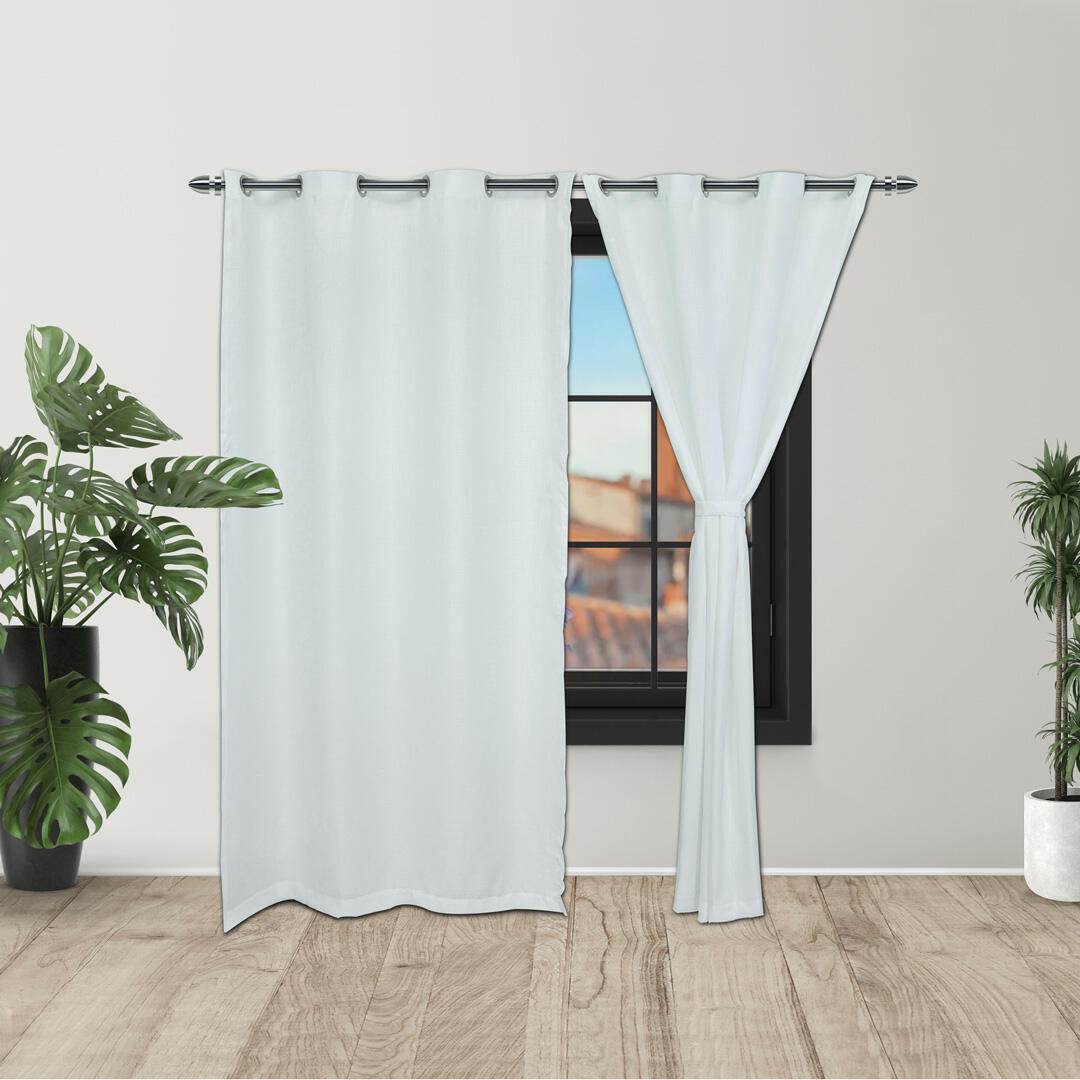 CORTINA RAMIA ARGOLLA ANCESTRAL BLANCO