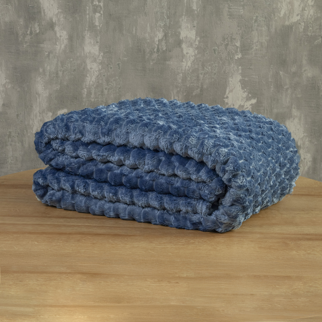 Cobija Texture  Azul Noche