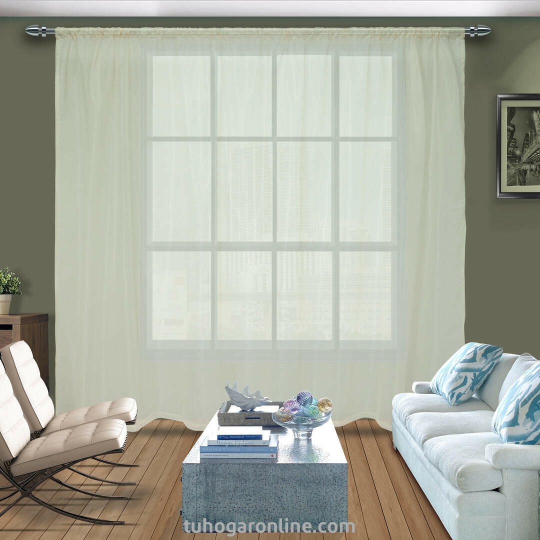 VELO CORTINA 280 X 220 BEIGE